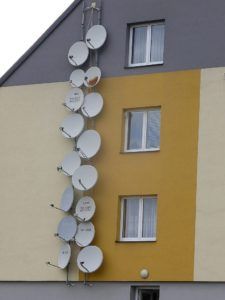 Local antennas, (C) T.A. Home: Think globally, act locally