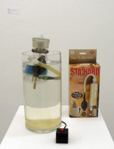 Yair Kira: Pleasure, Wasserreinigungssystem für die dritte Welt, 2012, Berlin, 35 x 35 x 33 cm, Kunststoff, Elektrik