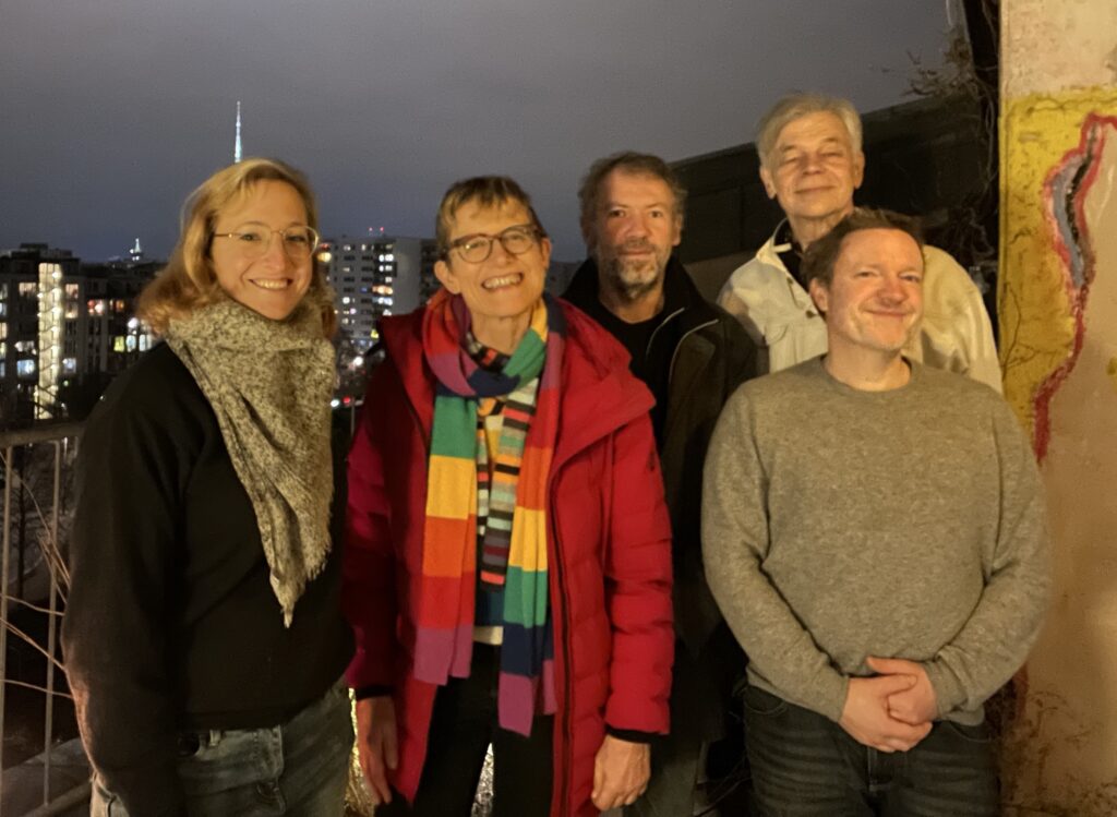 Team GG3: Vera Leisibach, Maria Korporal, Stephan Groß, Tom Albrecht, John Maibohm