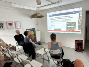 Vortrag mit Gespräch Dr. A. Rötger, Foto Maria Korporal