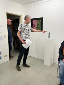 Stephan Groß „Flaschenpost“, Foto EML