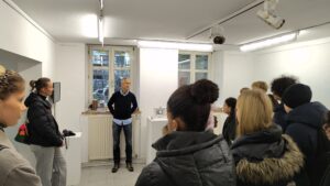 Führung "Die Kunst der Klimakommunikation" fur Gruppe aus Friedrich Ebert Gymnasium